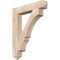 Ekena Millwork Balboa Arts & Crafts Smooth Bracket, Douglas Fir, 5 1/2"W x 34"D x 42"H BKT06X34X42BOA03SDF - alternate 1